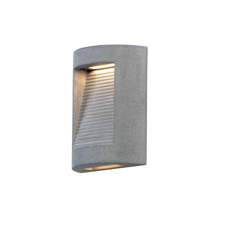 ET2 Boardwalk 2-Light 7.75" Wide Greystone Wall Sconce E14380-GSN